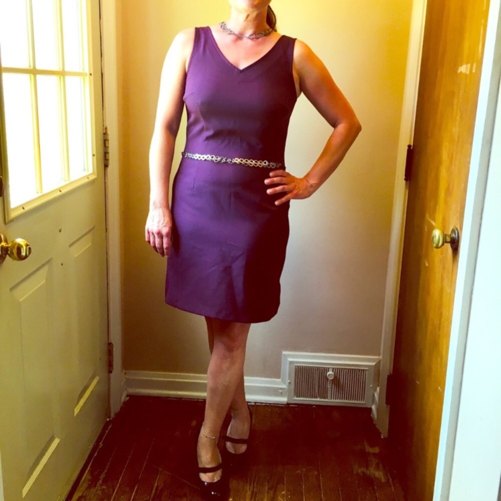 Vintage sleeveless My Michelle cocktail dress